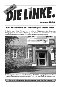 Titel DIE LINKE MG-City