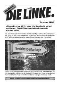 Titel DIE LINKE. Rheydt